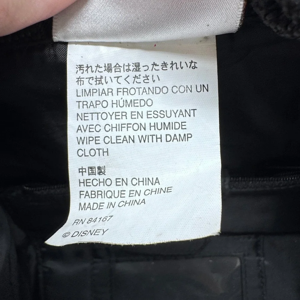 2000s Walt Disney World Where Magic Lives 15" Drawstring Backpack Y2K Mickey - Picture 9 of 10